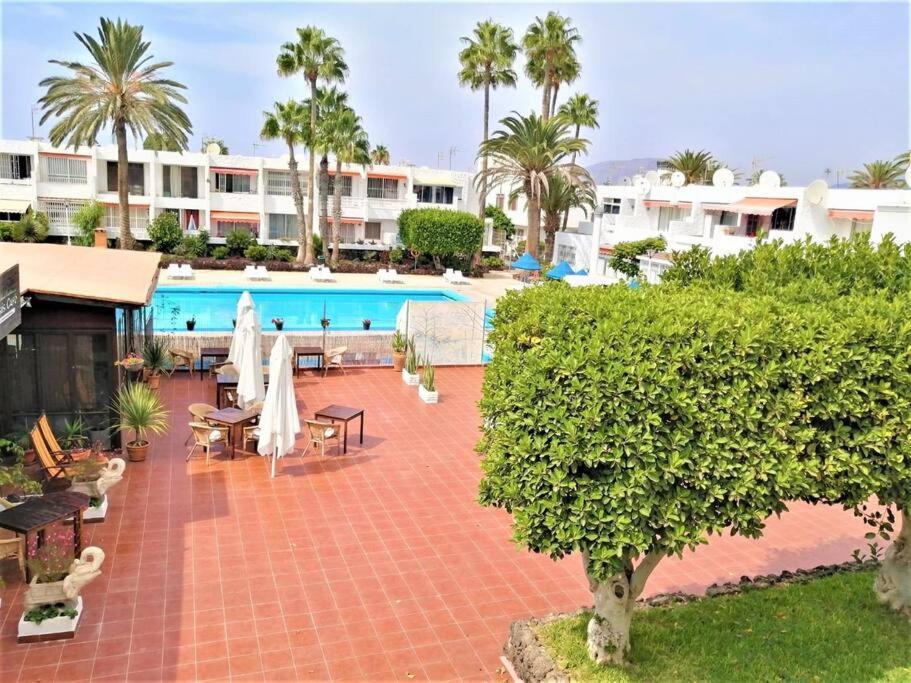 Cozy One Bedroom Apartment With Spacious Terrace. Pool And Garden View Costa Del Silencio Eksteriør bilde