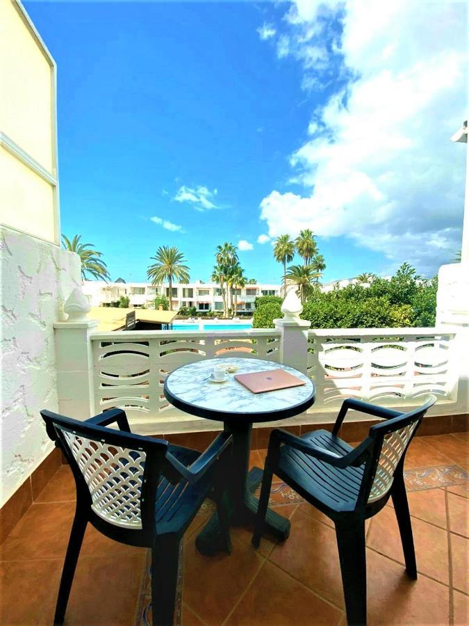 Cozy One Bedroom Apartment With Spacious Terrace. Pool And Garden View Costa Del Silencio Eksteriør bilde