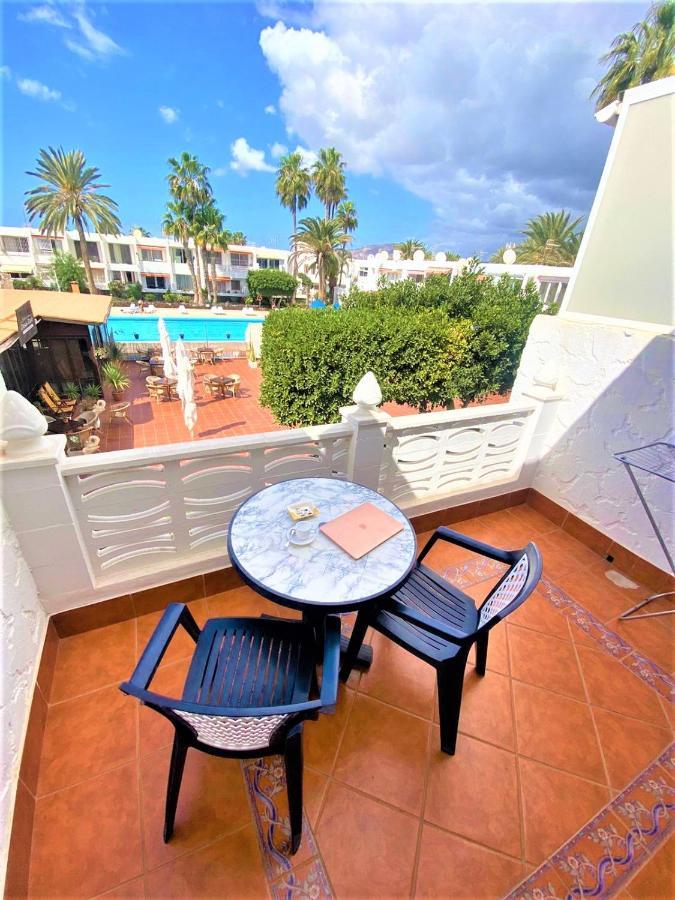 Cozy One Bedroom Apartment With Spacious Terrace. Pool And Garden View Costa Del Silencio Eksteriør bilde